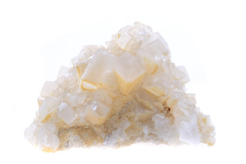 Wall Mural - calcite mineral isolated