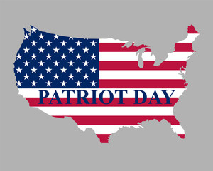 Wall Mural - Patriot Day in the United States