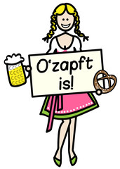 Canvas Print - O'zapft is! 