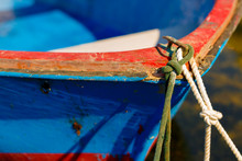 Boat Tied Ropes