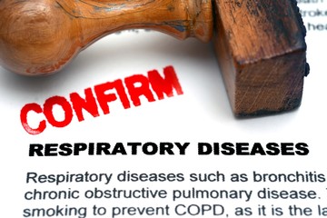 Sticker - Respiratory disease confirm