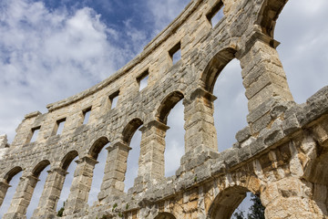 The arena at Pula, Croatia