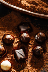 Canvas Print - chocolate sweets