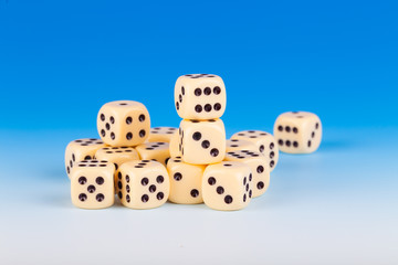 Rolling three dice