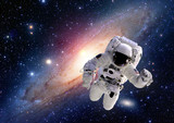 Fototapeta  - Astronaut spaceman suit outer space solar system people universe. Elements of this image furnished by NASA.
