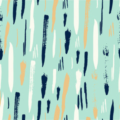 Aufkleber - Scandinavian seamless pattern with diagonal black strokes