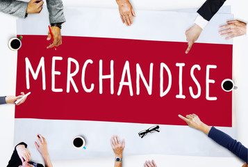 Canvas Print - Merchandise Marketing Commercial Shopping Retail Concept