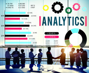 Wall Mural - Analytics Information Statistics Strategy Data Concept