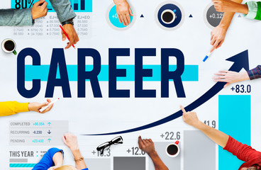 Poster - Career Employment Data Analysis Recruitment Concept