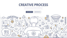 Creative Process Doodle Design