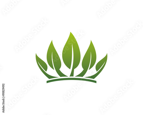 Download Leaf Crown Stock Vector | Adobe Stock