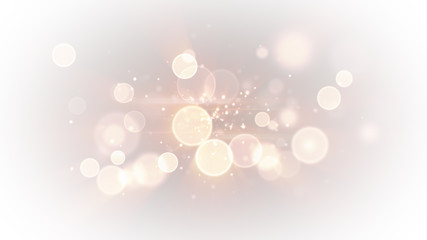 Wall Mural - bright light circles abstract background