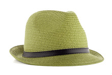 Green Straw Hat
