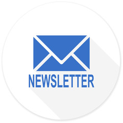 Poster - newsletter flat design modern icon