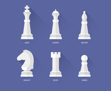 Chess Flat Icons