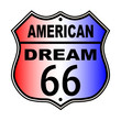 American Dream Route 66 Sign