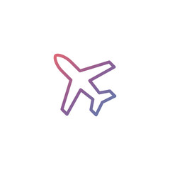 Sticker - Airplane 