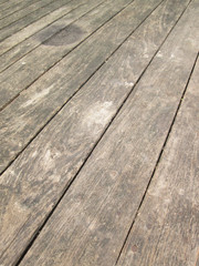 Sticker - plank wooden structure floor background