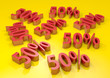 © AGPhotography - 50% sobre fundo amarelo