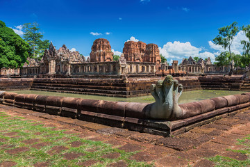 Prasat Muang Tam historical park, Buriram Province, Thailand