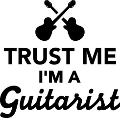 Sticker - Trust me I'm a guitarist