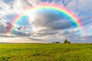  Rainbow in the sky