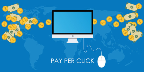 Wall Mural - pay per click