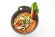 A bowl of Thai traditional soup 