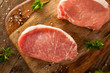 Raw Organic Boneless Pork Chops