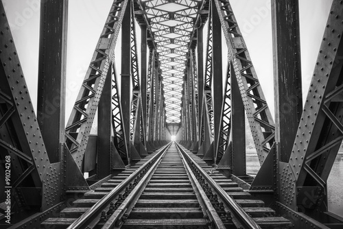 Nowoczesny obraz na płótnie Railway Bridge,Adana,Turkey