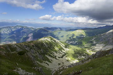  View on the summer Slovakia Mountains Low Tatras