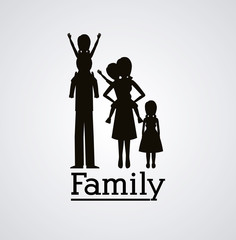 Wall Mural - Family design 