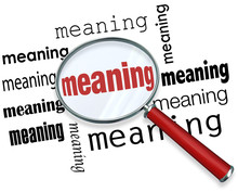 Finding Meaning Searching Looking Magnifying Glass Purpose Missi