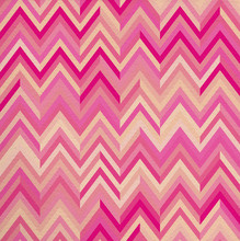 Seamless Pattern Pink Zigzag Hipster Retro Vintage