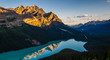 Sunrise at Peyto Lake, Banff National Park