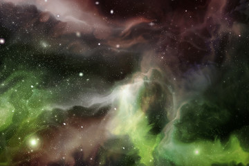 Wall Mural - universe starscape background