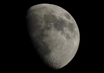 Wall Mural - gibbous moon