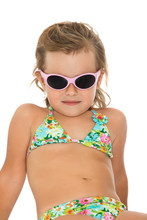 Little Girl In Sunglasses