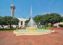 The Dallas Union Train Station, Plaza, And Tower