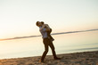 © Louis-Paul Photo - Father with is son at the sunset