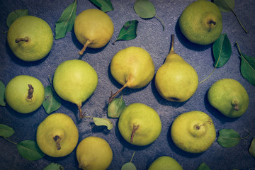 Wall Mural - yellow pear