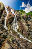 Waterfall Siklawa in the Tatras