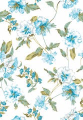 Sticker - Pam Floral Pattern