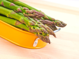 Fresh asparagus 