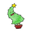© lineartestpilot - cartoon dancing christmas tree