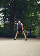 © Flamingo Images - Athletic Man Resting After an Outdoor Running