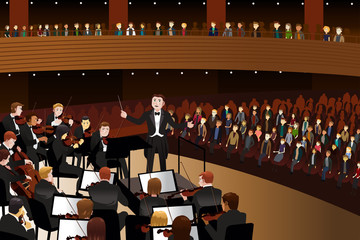 Wall Mural - Classical Music Concert