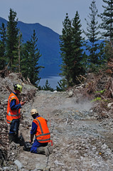 Wall Mural - seismic reflective survey