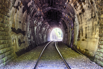 Wall Mural - Railroad Tunnel - Harmanec, Slovakia