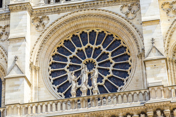 Wall Mural - Fragment of Notre-Dame de Paris, France